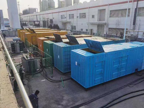 石河子柴油发电机出租案例展示